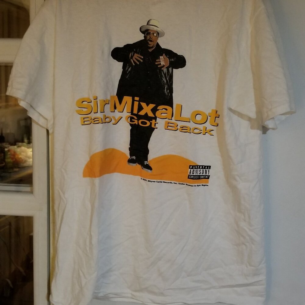 Sir Mix-A-Lot men's graphic tee, size M